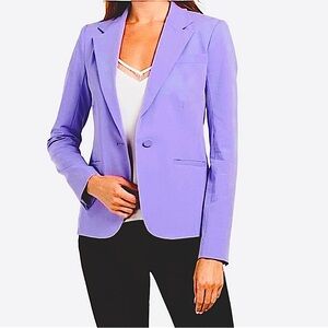 Tanya Taylor Andie Jacket Blazer Purple Lavender Size XS/S NWT And Extra Buttons